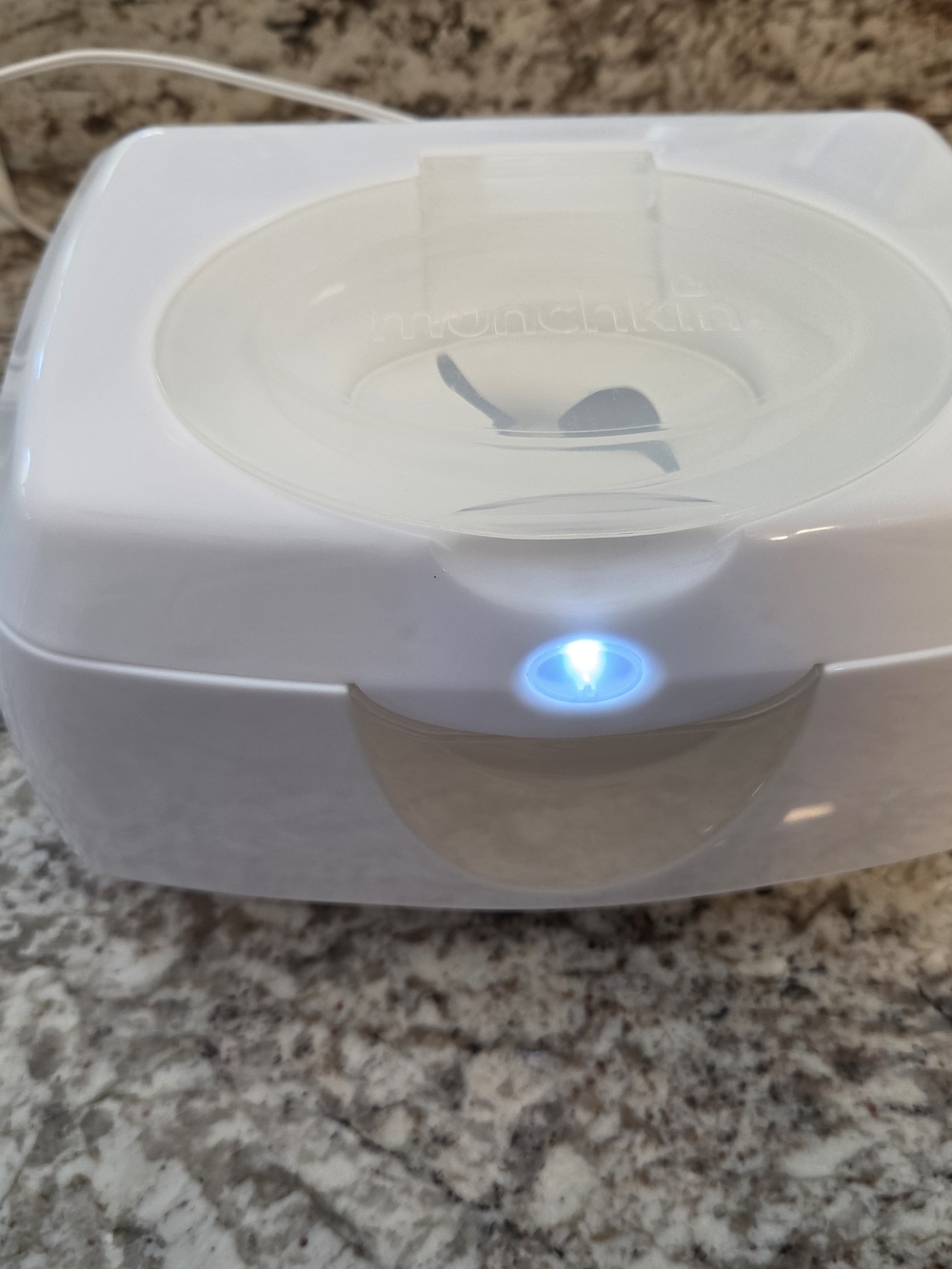 Munchkin White Wipe Warmer with Light